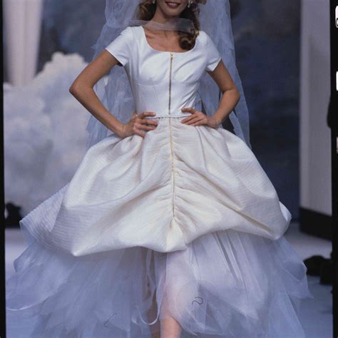 chanel 1987 couture|Chanel couture brides history.